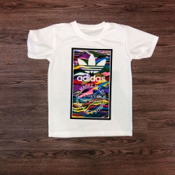 T-shirt Adidas peinture