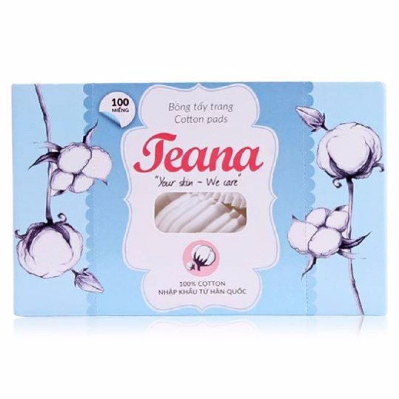 Cotton démaquillant Teana 100%